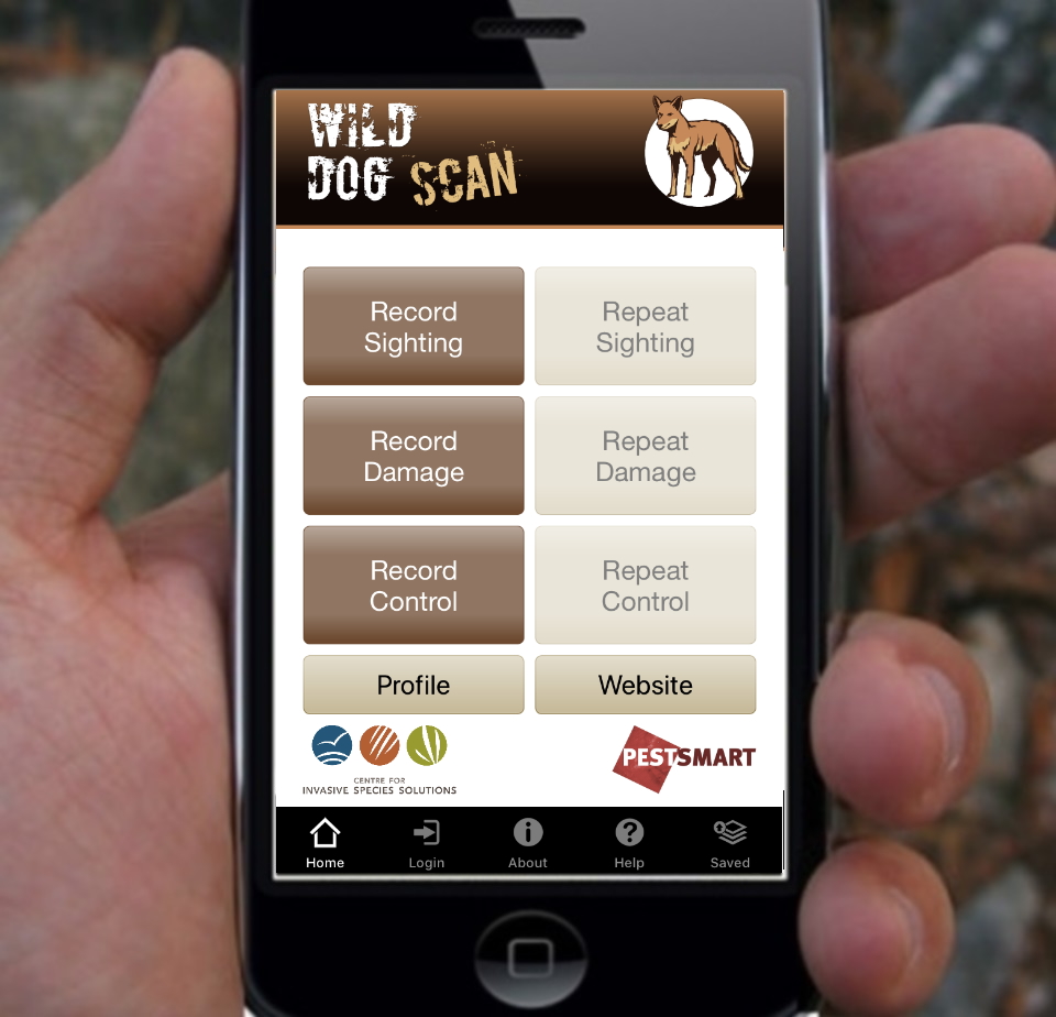 Download the App to record wild dog information